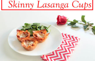 Low Carb Skinny Lasagna Cups